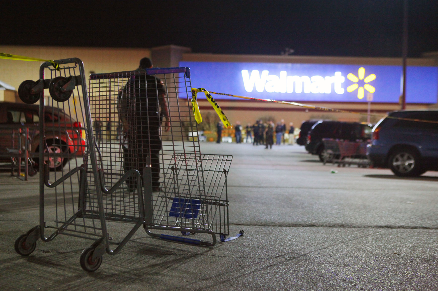 Shooting at Walmart - parking lot
